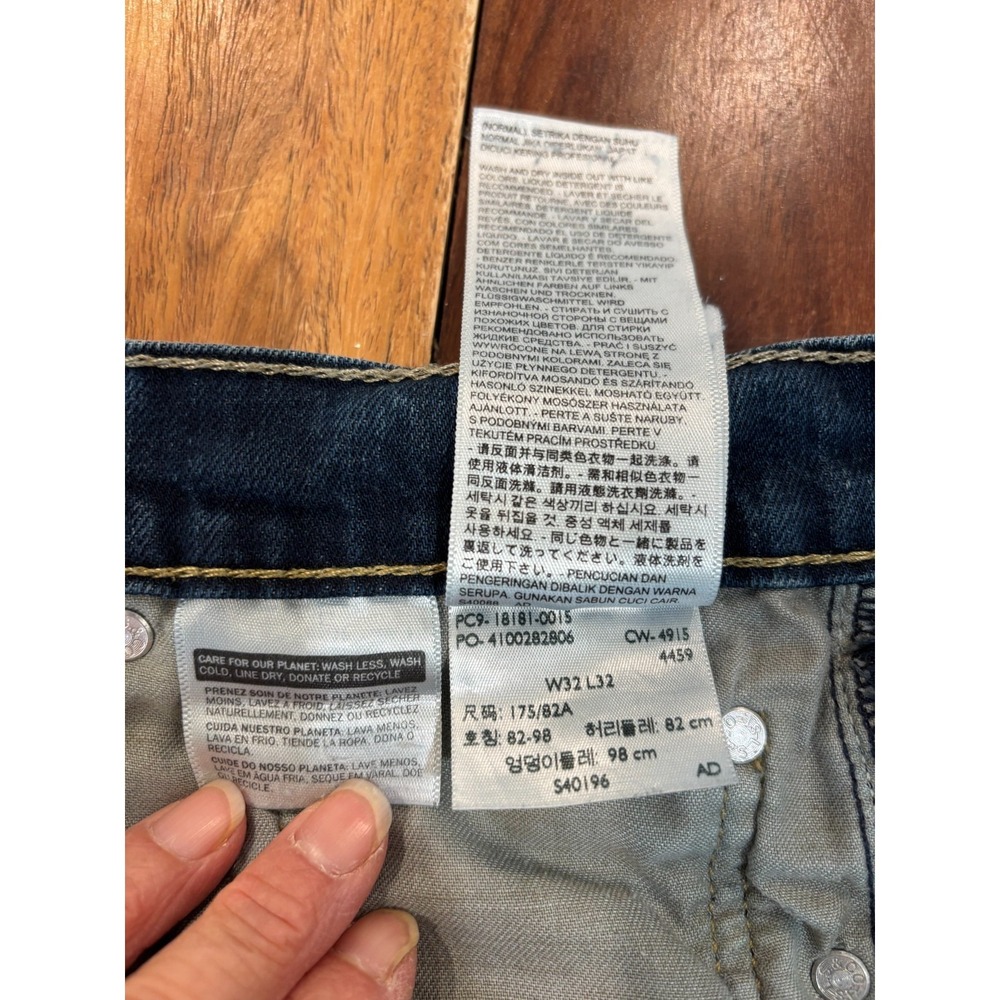 Levis 541 Athletic Taper Mens Jeans Blue Medium Wash Denim W32" L29.5" classic - Picture 16 of 16